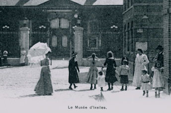 Het Museum van Elsene in 1901, copyright foto Museum van Elsene