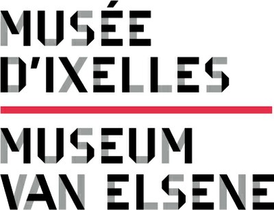 Rood logo Museum van Elsene