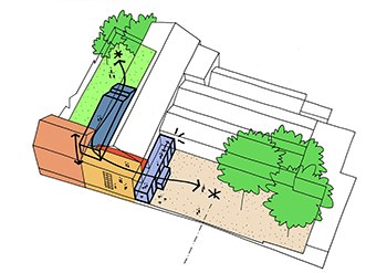 Project van Museum van Elsene - Concept © B-architecten