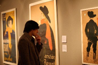 De vaste collectie in het Museum van Elsene-menu