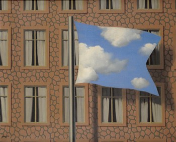 René Magritte, De zomer, 1932, Coll. Museum van Elsene © SABAM 2015, foto Mixed Media