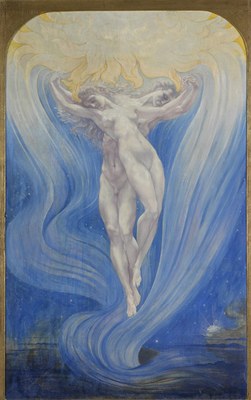 Jean Delville, De liefde der zielen, 1900, Coll. Museum van Elsene
