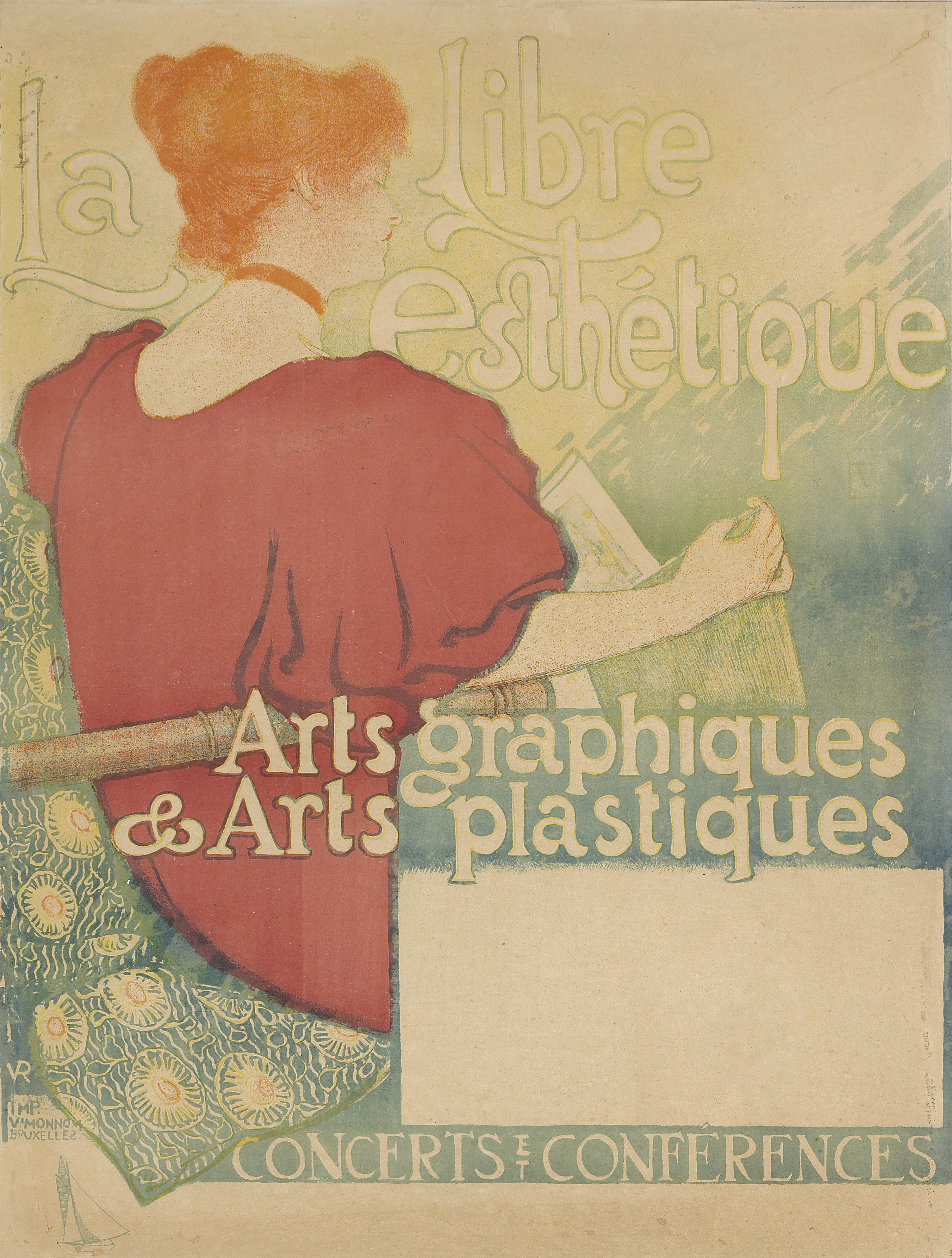 Théo Van Rysselberghe, La Libre Esthétique - Arts graphiques & Arts plastiques , 1896, Musée d'Ixelles © photo Mixed Media.jpg