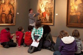 Guided visit for children in the Museum of Ixelles 2