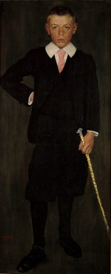 Henri Evenepoel, Portrait d'Albert Devis, 1897, Coll. Museum of Ixelles, copyright photo Mixed Media