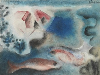 Ferdinand Schirren, Les poissons rouges, undated