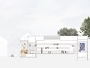 Museum of Ixelles project - Cross section C