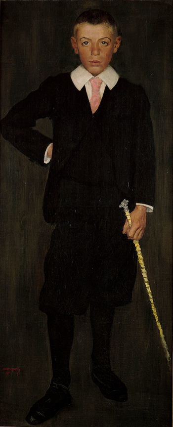 Henri Evenepoel, Portrait d'Albert Devis, 1897, Coll Musée d'Ixelles