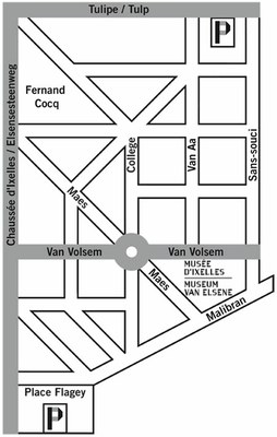 Plan d'accès au Musée